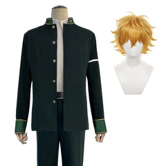 Wind Breaker Anime Akihiko Nirei Cosplay Costume Wig School Uniform Green Jacket Pants White Shirt Cos Convention