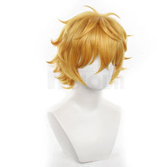 Wind Breaker Anime Akihiko Nirei Cosplay Wig Rose Net Synthetic Fiber Adjustable Size Halloween Gift