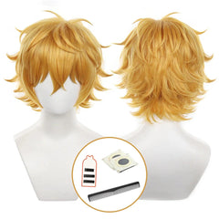 Wind Breaker Anime Akihiko Nirei Cosplay Wig Rose Net Synthetic Fiber Adjustable Size Halloween Gift