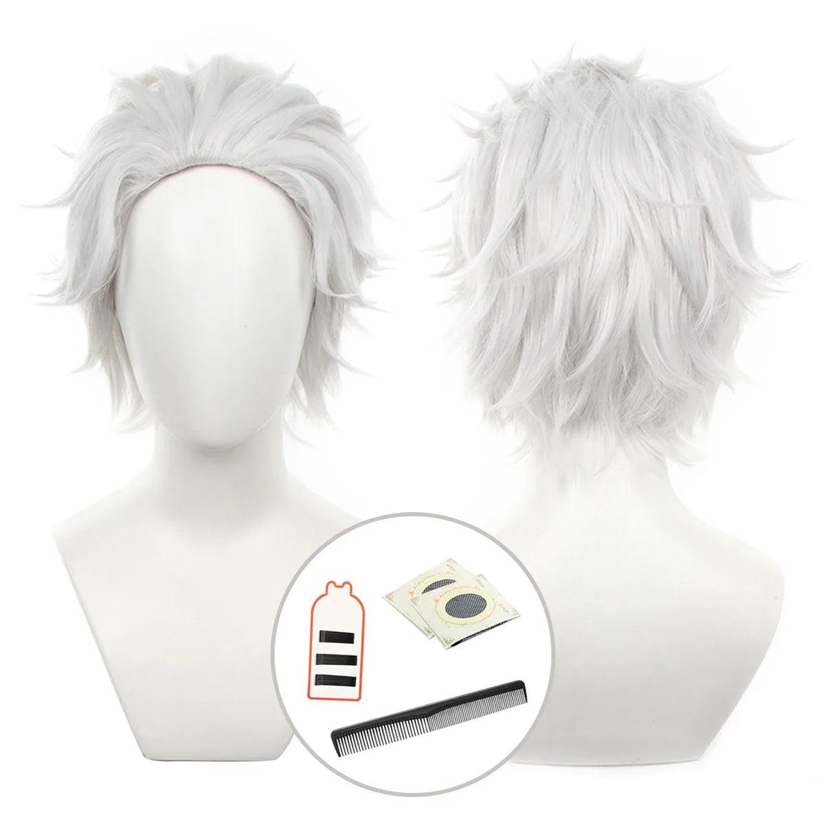 Wind Breaker Anime Hajime Umemiya Kyotaro Sugishita Cosplay Wig Rose Net Synthetic Fiber Adjustable Size Halloween Gift