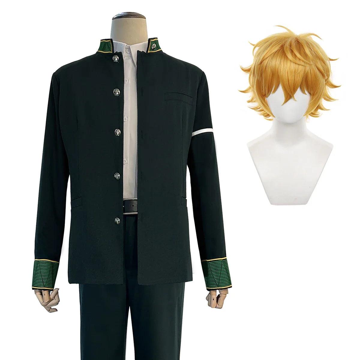 Wind Breaker Anime Haruka Sakura Akihiko Nirei Kyotaro Sugishita Hayato Suo Hajime Umemiya Mitsuki Cosplay Costume Wig