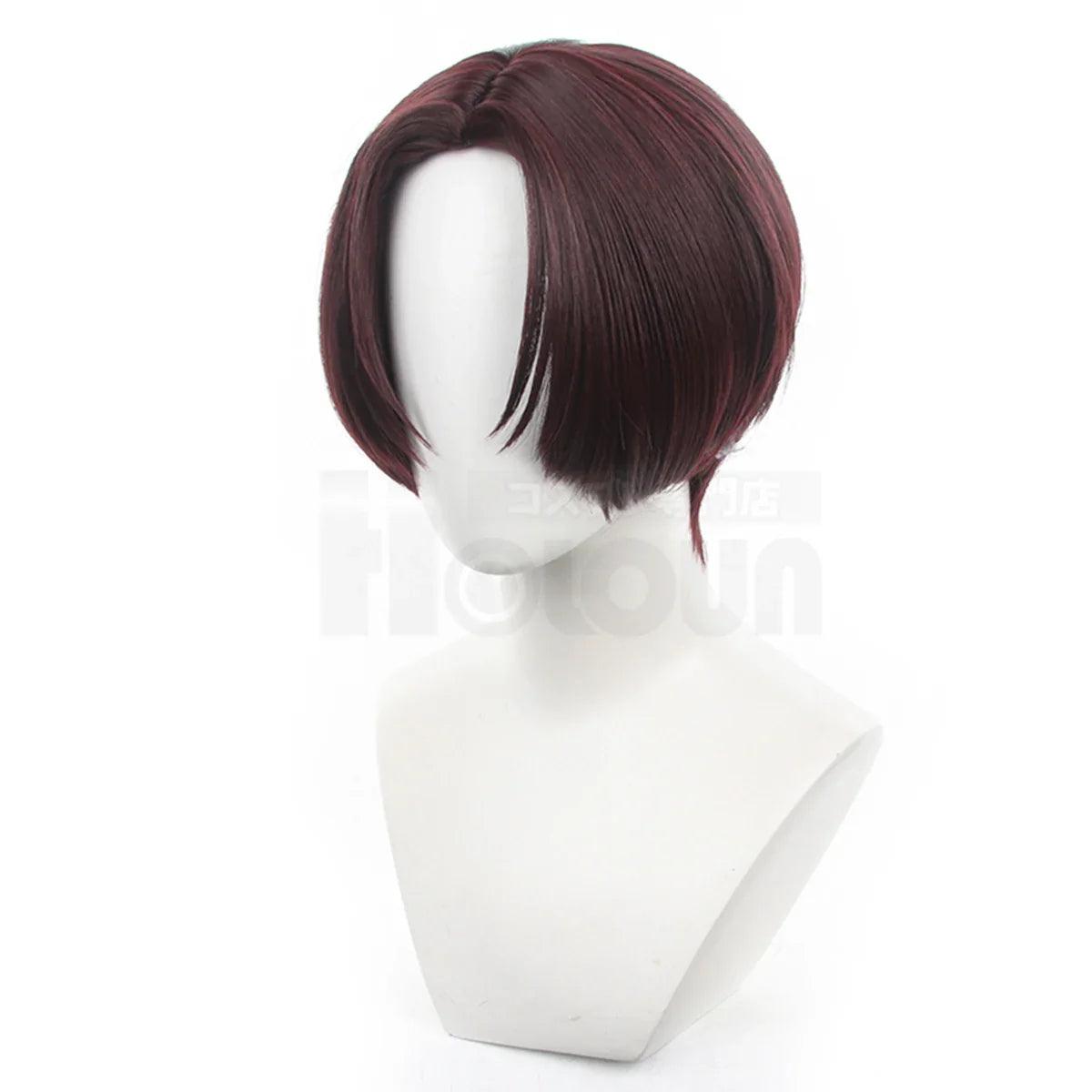 Wind Breaker Anime Hayato Suo Cosplay Wig Rose Net Synthetic Fiber Adjustable Size Halloween Gift