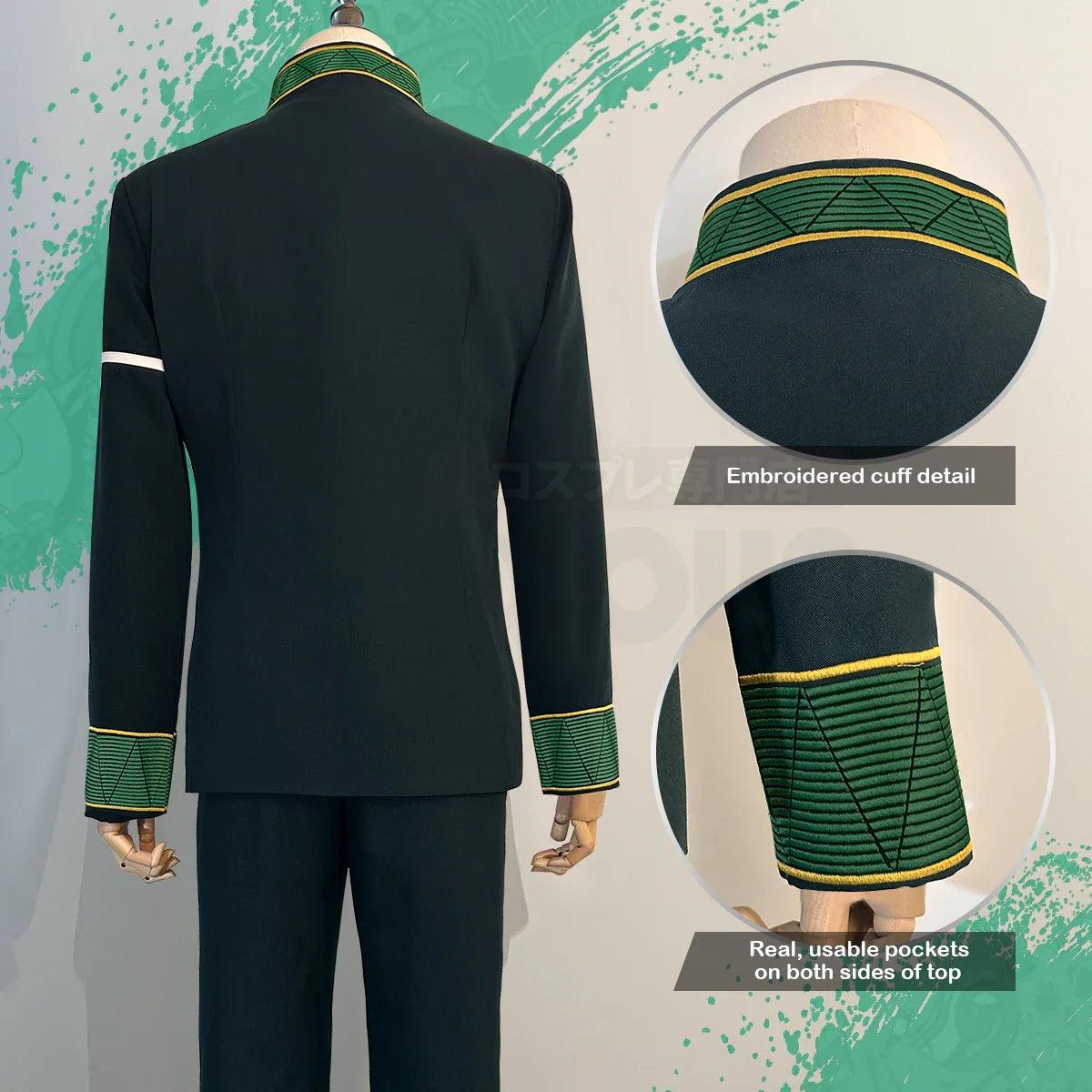 Wind Breaker Anime Kyotaro Sugishita Cosplay Costume Wig School Uniform Jacket Pants White T-shirt Cos Convention Gift