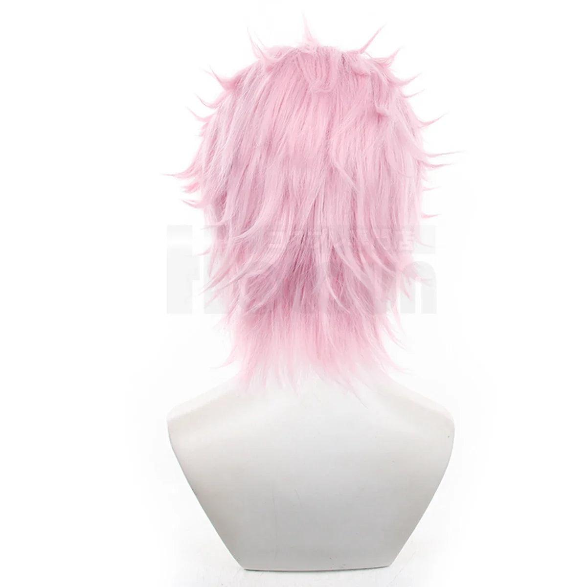 Wind Breaker Anime Mitsuki Kiryu Cosplay Wig Rose Net Synthetic Fiber Adjustable Size Halloween Gift