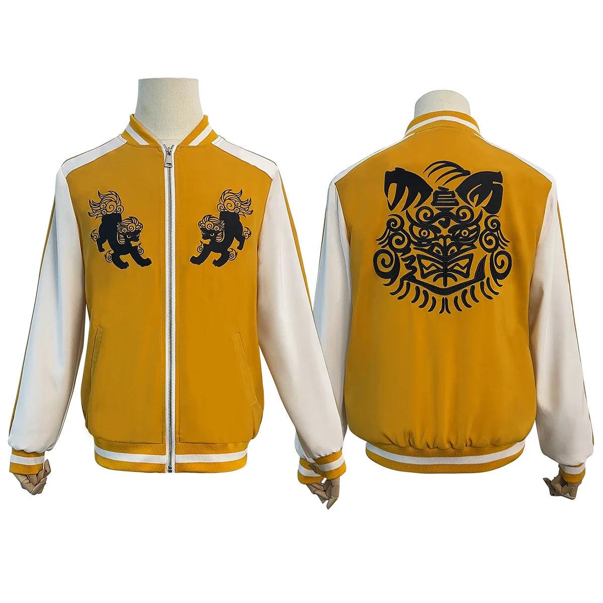 Wind Breaker Anime Tomiyama Choji  Jo Togame Cosplay Costume Embroidery  Lion Den College Jacket Daily Wear Gift