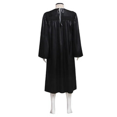 Medieval Judge’s Black Robe Cosplay Costume - Halloween Carnival Outfit for Adults | Coscosmos Series