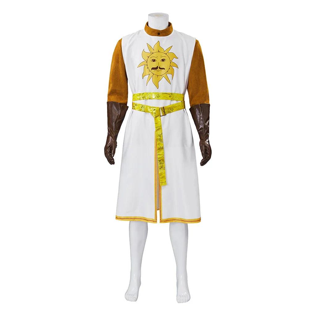 King Arthur Costume The king's royal costume for Halloween Adult men Monty Python Medieval Costume Royal Knights Costume Suit