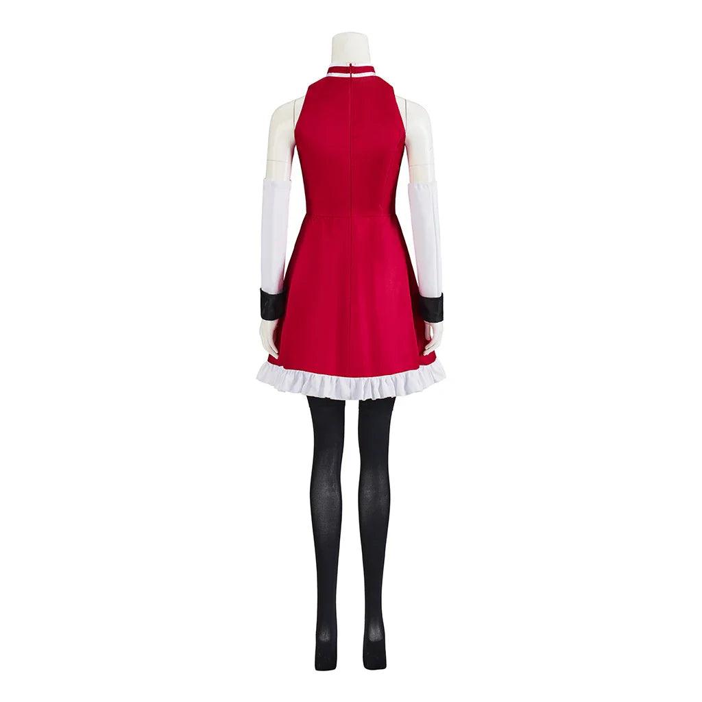 Kyoko Sakura Cosplay Magical Girl Costume Women Sexy Uniform Skirts Combat Dress Suit Halloween Carnival Party Comic Con Gown