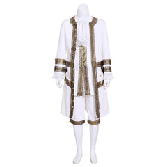 Men’s Victorian Steampunk Royal Prince Costume – Baroque Wedding Suit & Medieval Blazer | Coscosmos Series