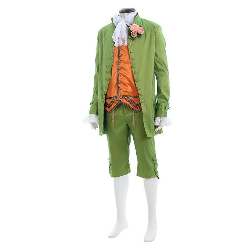 Medieval Court Prince Cosplay Costume - Deluxe Victorian King Suit for Masquerade | Coscosmos