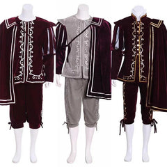 Men’s Medieval Tudor King & Warrior Costume – Elizabethan Knight Cosplay Outfit for Halloween | Coscosmos