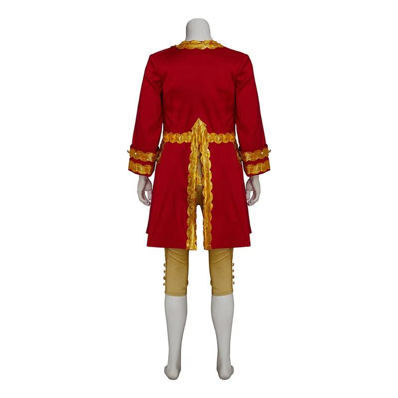 Medieval Prince Edward Cosplay Costume - Victorian Red Baroque Noble Suit for Men | Coscosmos