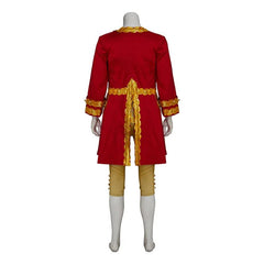 Medieval Prince Edward Cosplay Costume - Victorian Red Baroque Noble Suit for Men | Coscosmos