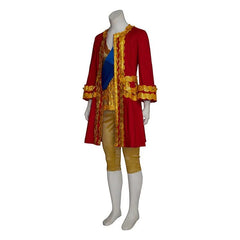 Medieval Prince Edward Cosplay Costume - Victorian Red Baroque Noble Suit for Men | Coscosmos