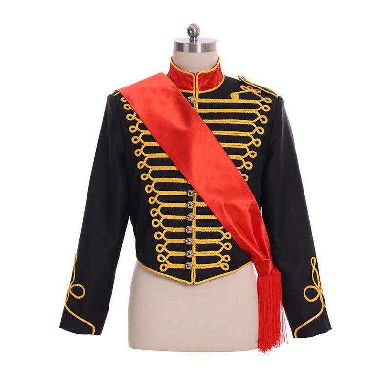 Medieval Victorian Soldier Officer Uniform Coat - Army Officer Cosplay Jacket | Coscosmos Men's Medieval Series