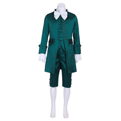 Men’s 18th Century Colonial Uniform Set - Medieval Regency Knight Vest Costume