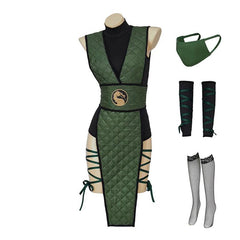 Mortal Kombat Women's Cosplay Costume | Anime Game Role Play Outfit for Halloween & Parties