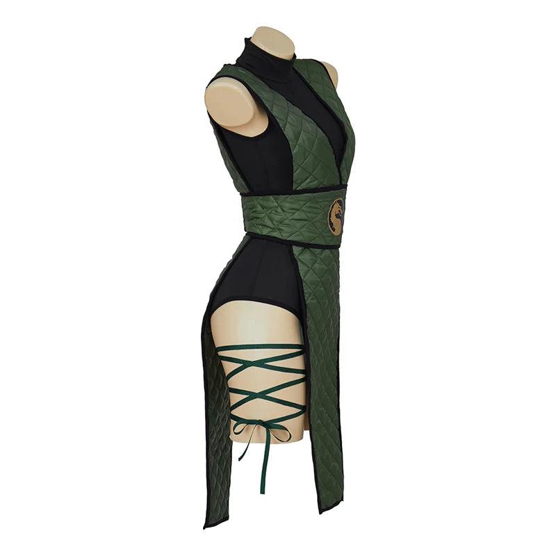 Mortal Kombat Women's Cosplay Costume | Anime Game Role Play Outfit for Halloween & Parties