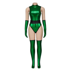 Mortal Kombat X Jade Cosplay Costume - Sexy Green Jumpsuit Women Halloween Party Bodysuit