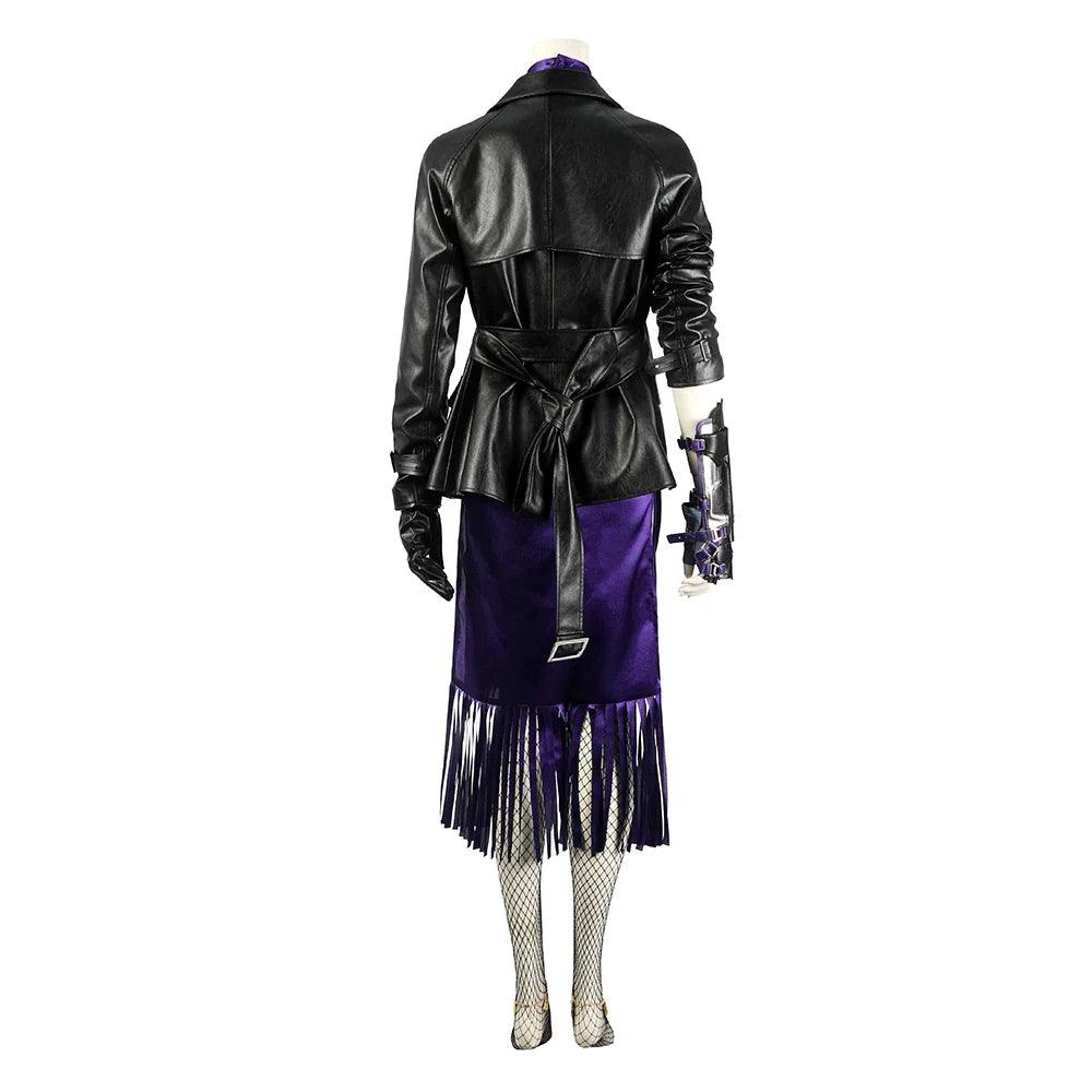 Nina Williams Cosplay Game Costume Women Sexy Dress Jacket Full Set Battle Suit Halloween Carnival Party Fighting Uniform