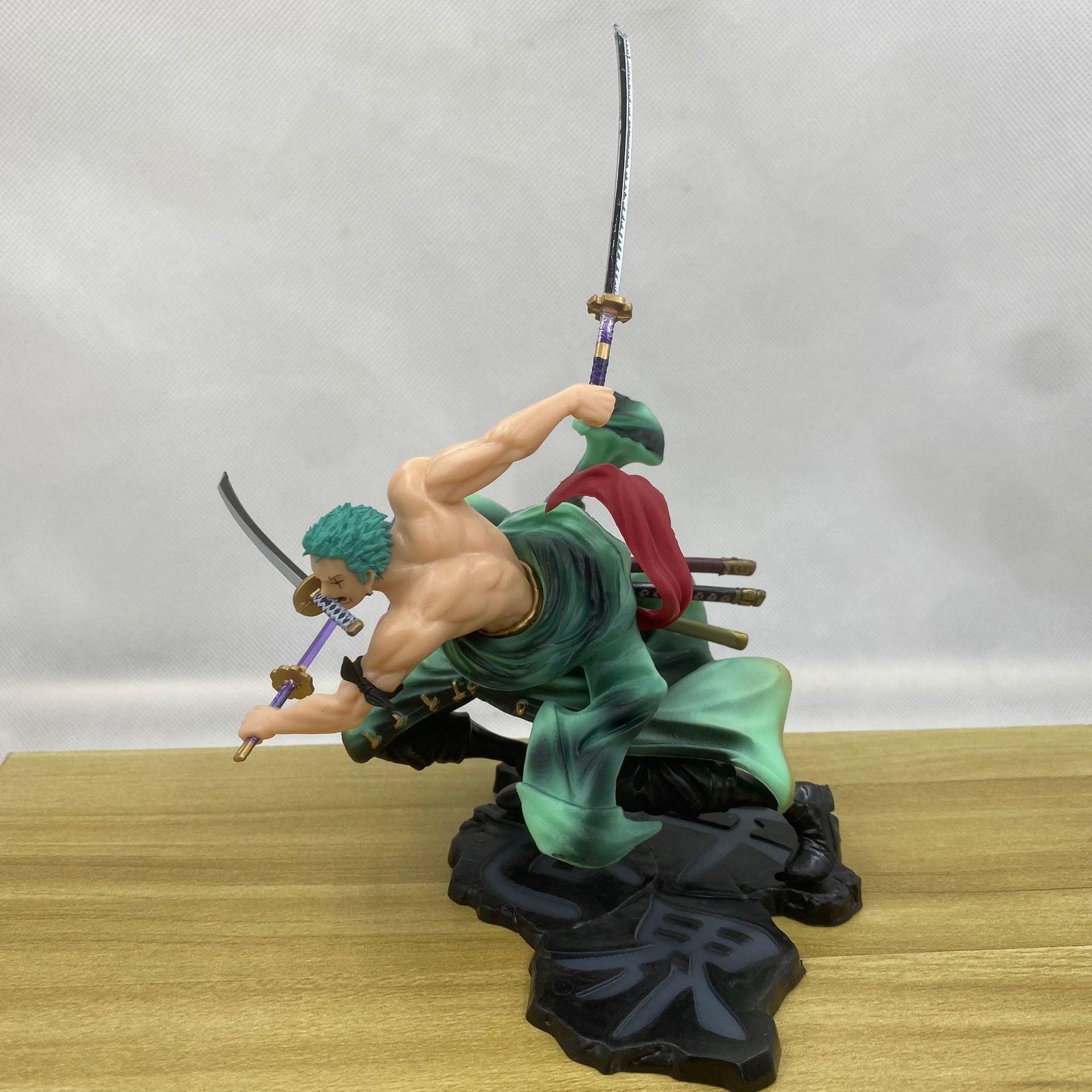 Roronoa Zoro Action Figure - Nine Blades Shura Mode PVC Anime Collectible