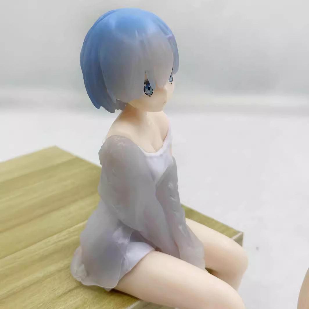 Rem Pajamas Figure - New Anime Re:Zero Life Girl Kawaii Car Ornament Christmas Gift