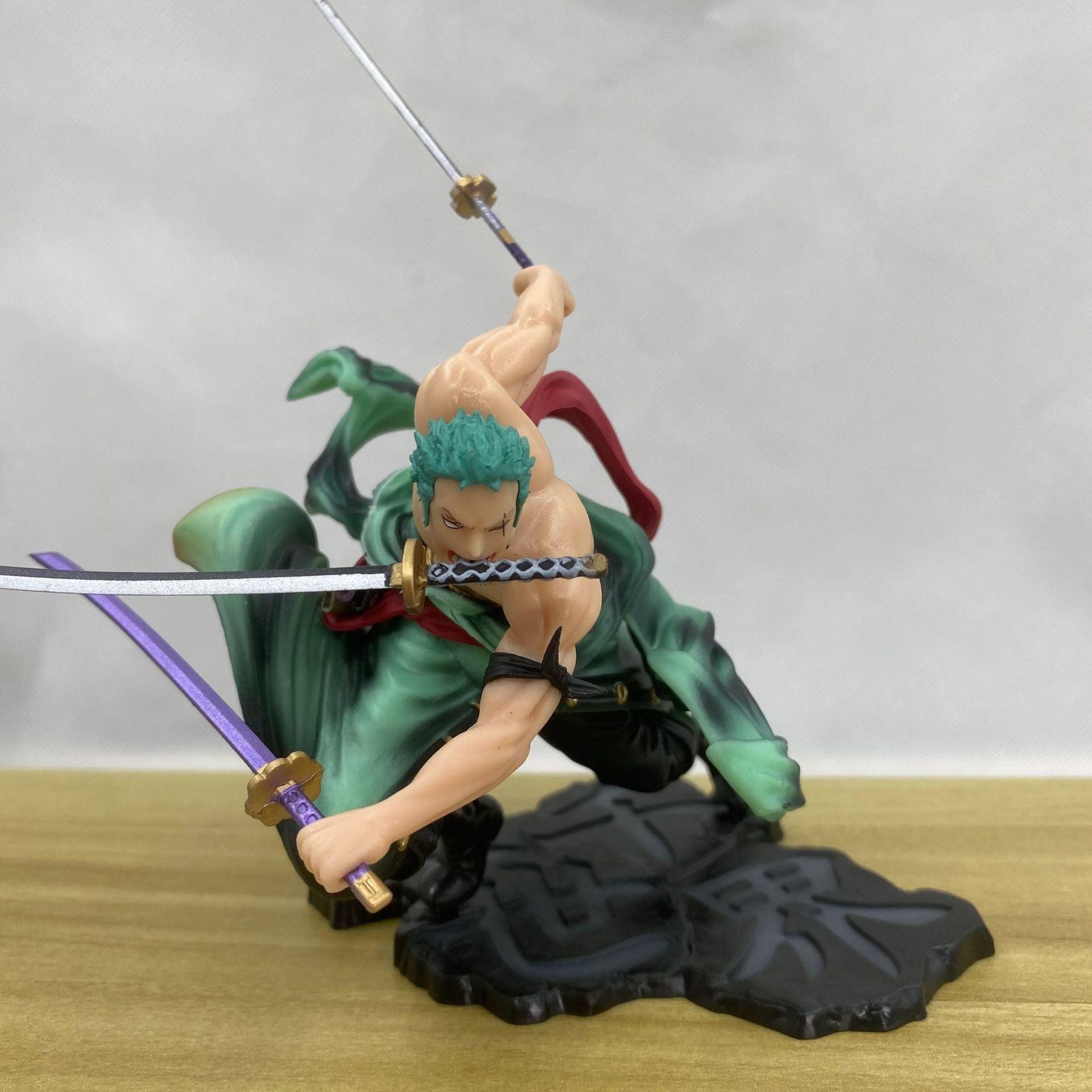 Roronoa Zoro Action Figure - Nine Blades Shura Mode PVC Anime Collectible