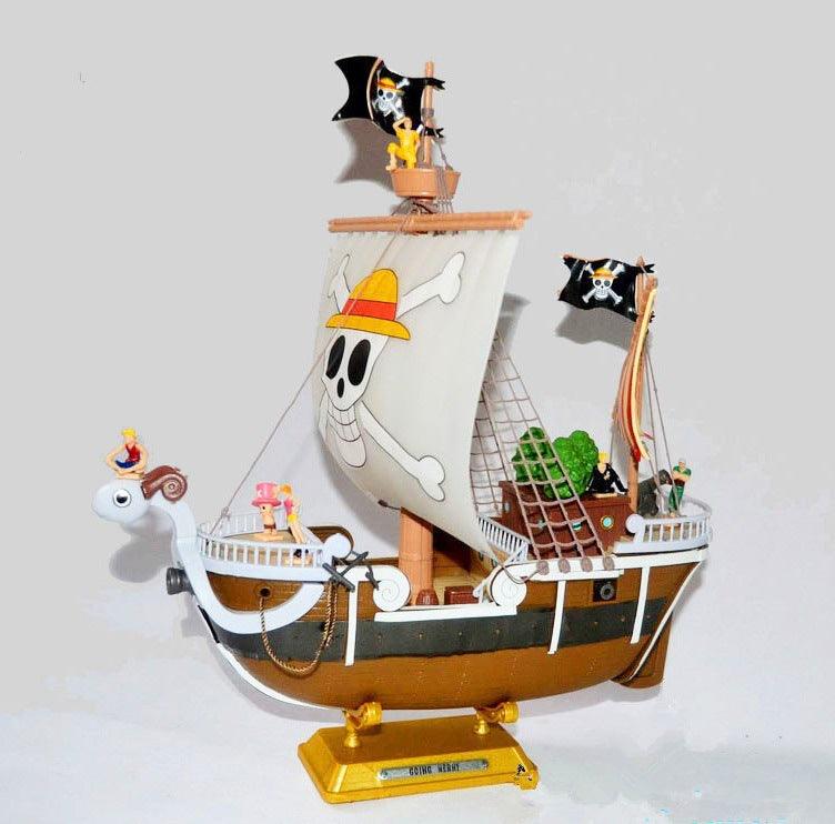 New Bandai One Piece Thousand Sunny & Going Merry Model Ship Collection Toy Gift