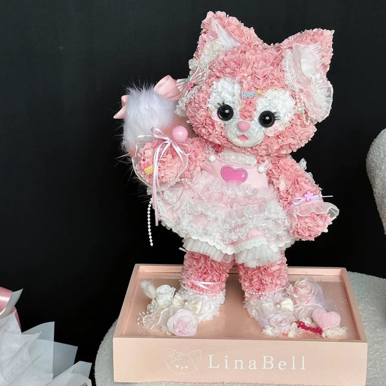 LinaBell Forever Bloom - Real Flower Figurine Gift