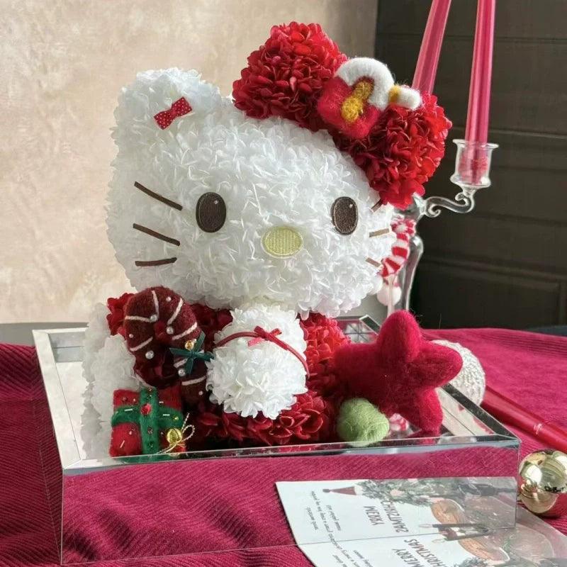 Hello Kitty Eternal Flower Ornament – The Perfect Christmas Gift for Girlfriends or Friends