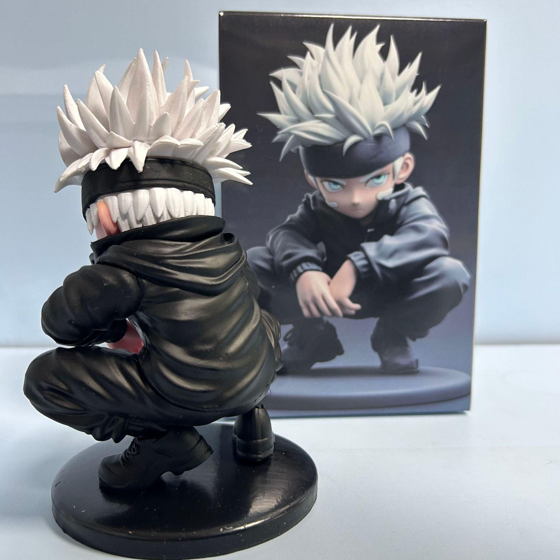 Jujutsu Kaisen Gojo Satoru & Ryomen Sukuna Q Version PVC Figure - Anime Collectible Toy