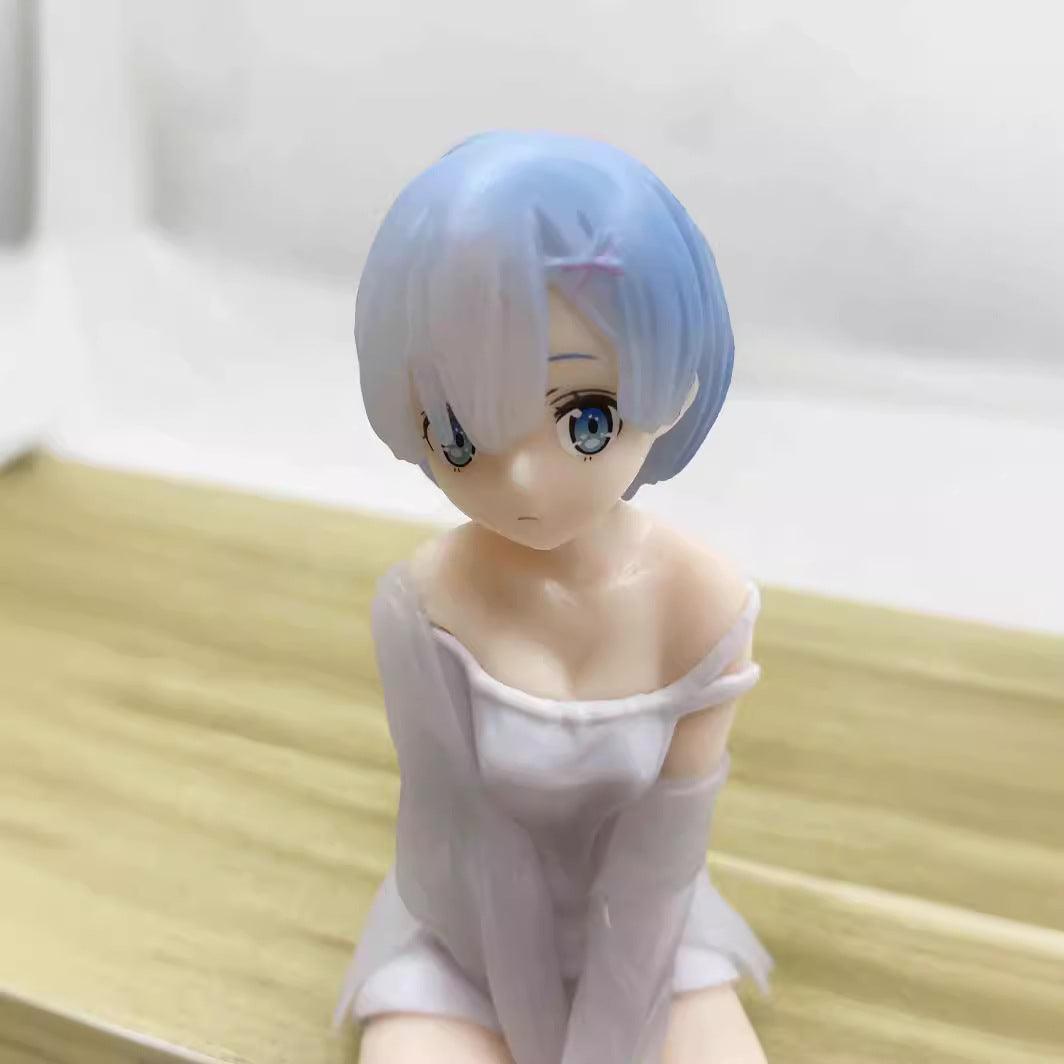 Rem Pajamas Figure - New Anime Re:Zero Life Girl Kawaii Car Ornament Christmas Gift