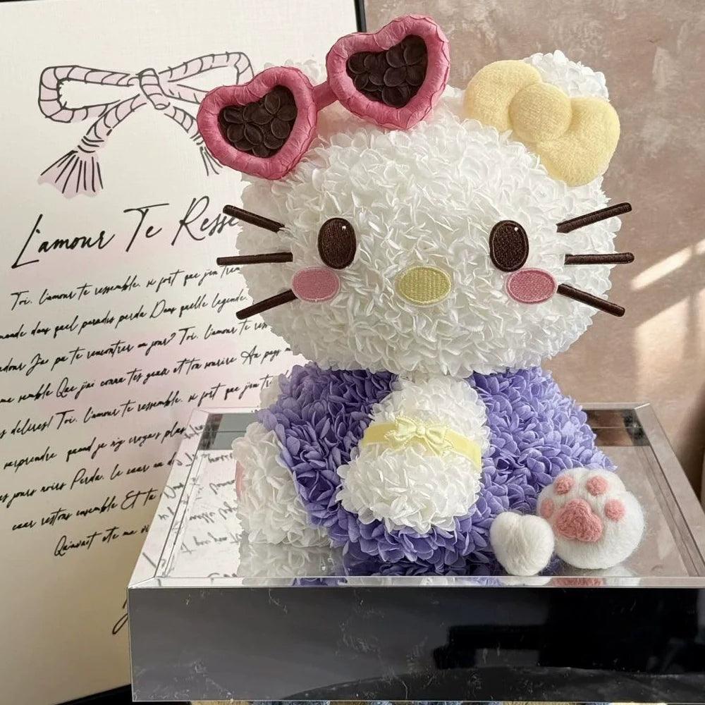 Hello Kitty Eternal Flower Ornament – The Perfect Christmas Gift for Girlfriends or Friends