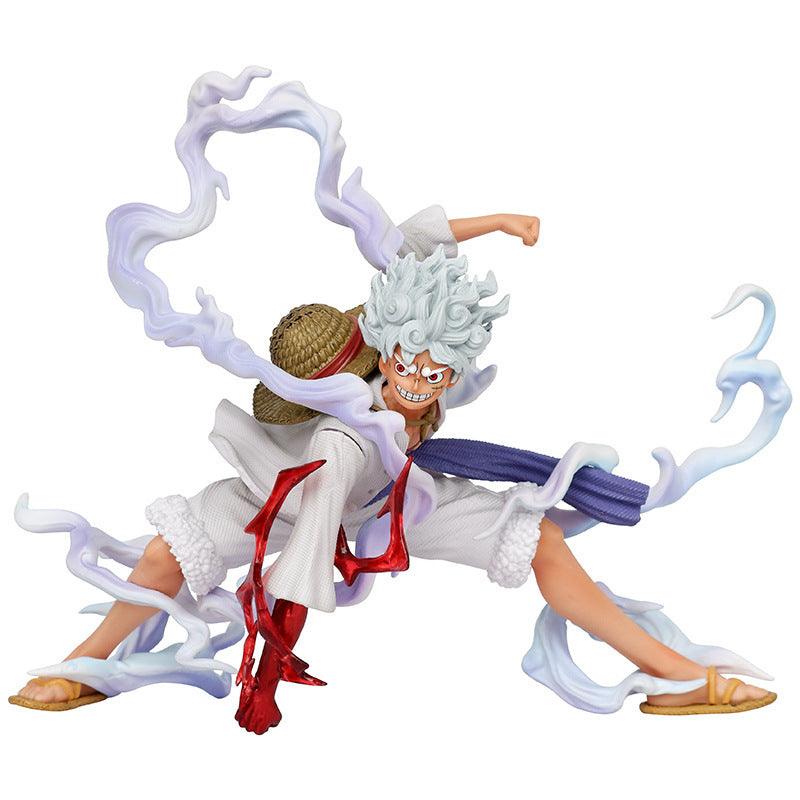 One Piece Gear 5 Sun God Nika Luffy Action Figure - Anime Room Decor PVC Toy