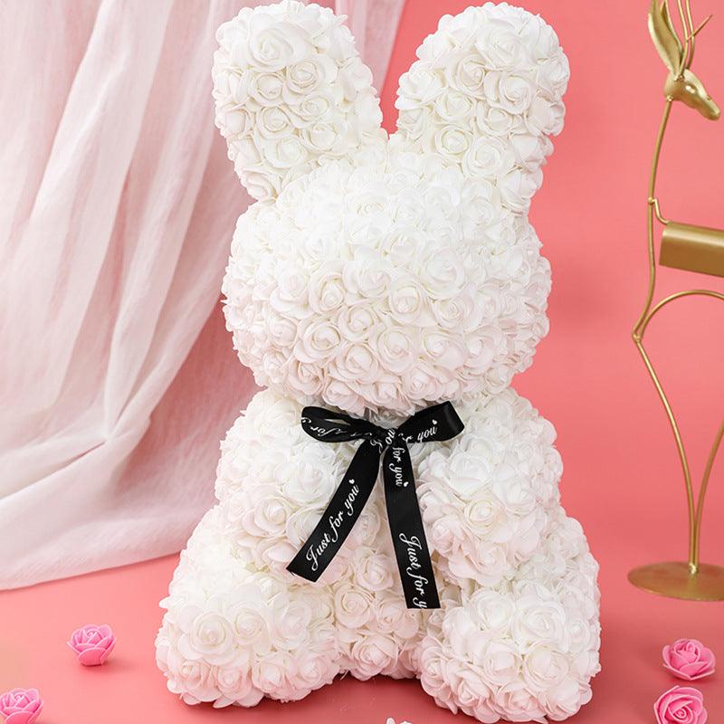 Forever Bloom: Eternal Rose Bunny - A Magical Gift for Love & Friendship