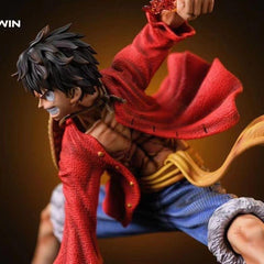 One Piece Squatting Luffy PVC Battle Action Figure – Anime Model Doll for Collectors and Kids