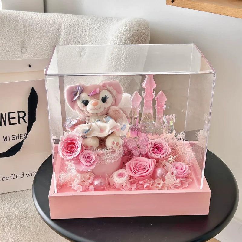 LinaBell Forever Bloom - Real Flower Figurine Gift