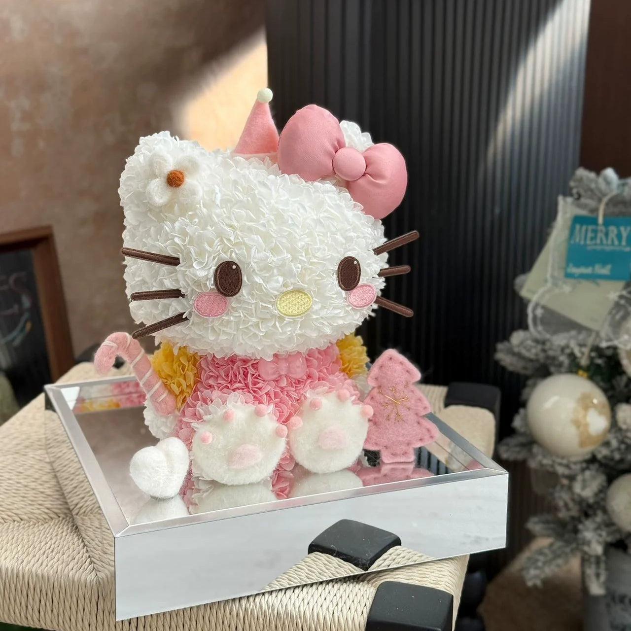 Hello Kitty Eternal Flower Ornament – The Perfect Christmas Gift for Girlfriends or Friends