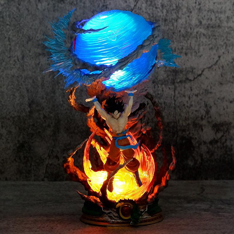 Super Saiyan Goku Action Figure - Spirit Bomb PVC Statue | Anime Collectible Gift