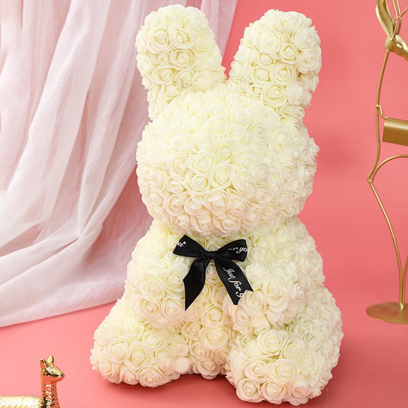 Forever Bloom: Eternal Rose Bunny - A Magical Gift for Love & Friendship