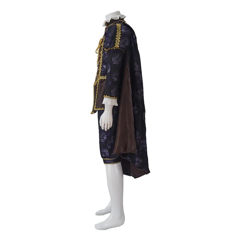 Tudor King & Nobleman Cosplay Costume - Medieval Renaissance Prince Outfit with Cloak | Coscosmos