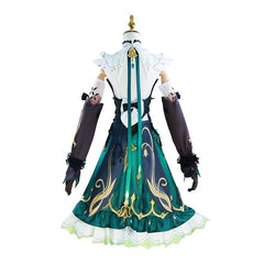 Game Genshin Impact Emilie Cosplay Costume Perfume Designer Emilie Women Halloween Costume Female Party Role Play Dress