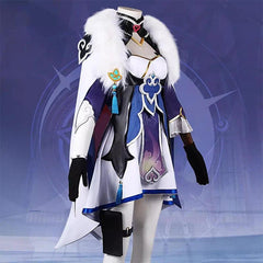 Game Honkai Star Rail Baiheng Cosplay Costume Foxian Archer and Pilot Baiheng Women Dress Halloween Party Uniform