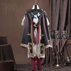 Game Honkai Star Rail Jing Yuan Cosplay Costume Gorgeous Handsome Men Rider Cosplay Suit Halloween Carnival Party Suit