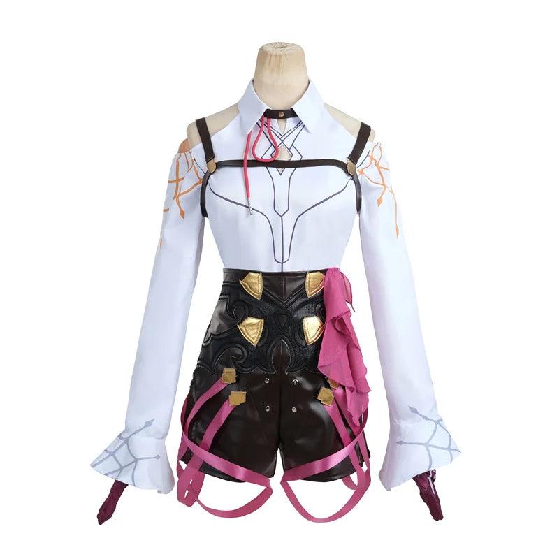 Game Honkai Star Rail Kafka Cosplay Costume Stellaron Hunters Killer Beauty Kafka Uniform Halloween Role Play Outfit