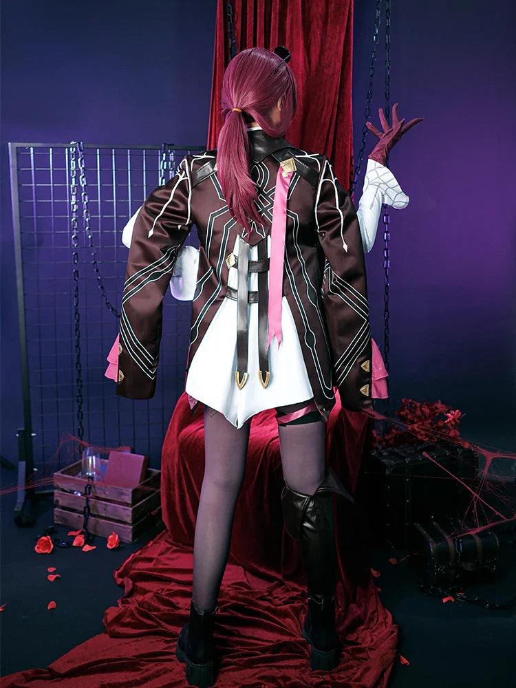 Game Honkai Star Rail Kafka Cosplay Costume Stellaron Hunters Killer Beauty Kafka Uniform Halloween Role Play Outfit