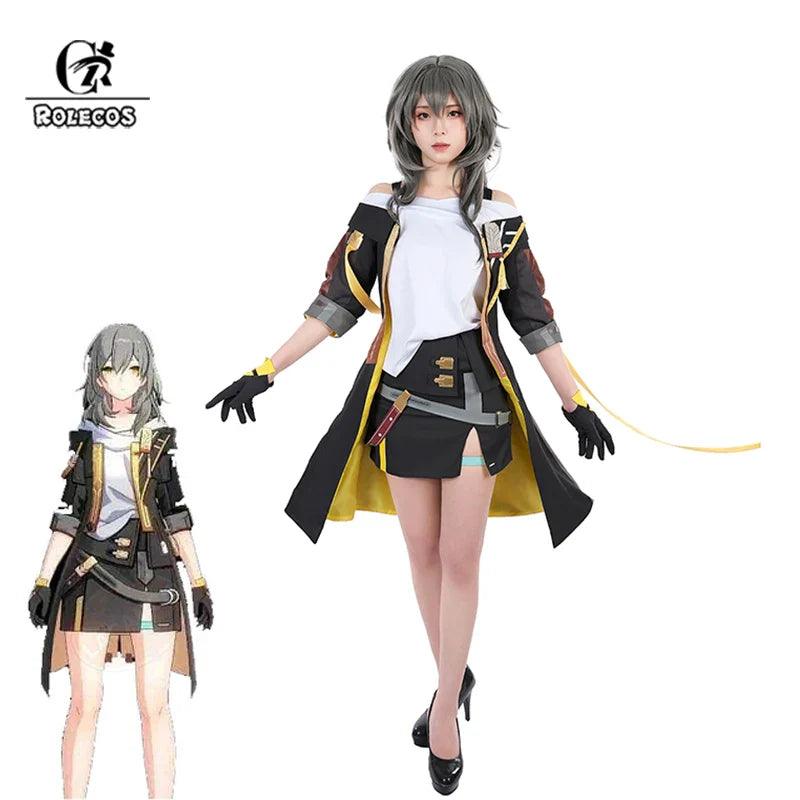 Game Honkai Star Rail Trailblazer Female Protagonist Cosplay Costume Stelle Women Dress Halloween Carnival Party Uniform