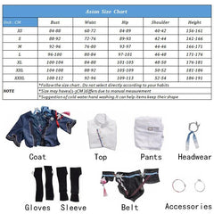 Game Honkai Star Rail Yanqing Cosplay Costume Gorgeous Handsome Men Cosplay Suit Halloween Carnival Party Suit