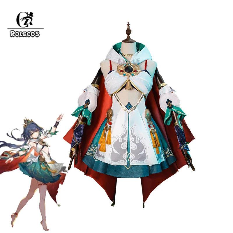 Game Honkai Star Rail Yunli Cosplay Costume the Xianzhou Zhuming Sword Hunter Yunli Suit Halloween Women Outfit