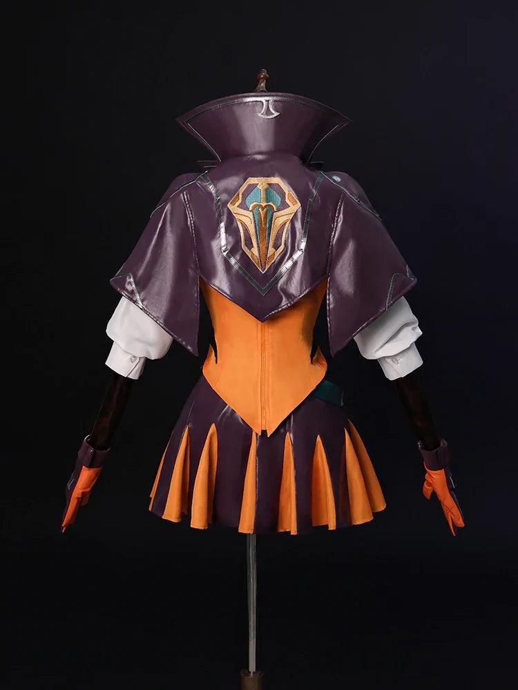 Game LOL Battle Academia Lux Cosplay Costume LOL Lux School Uniform Halloween Women Suit New Skin